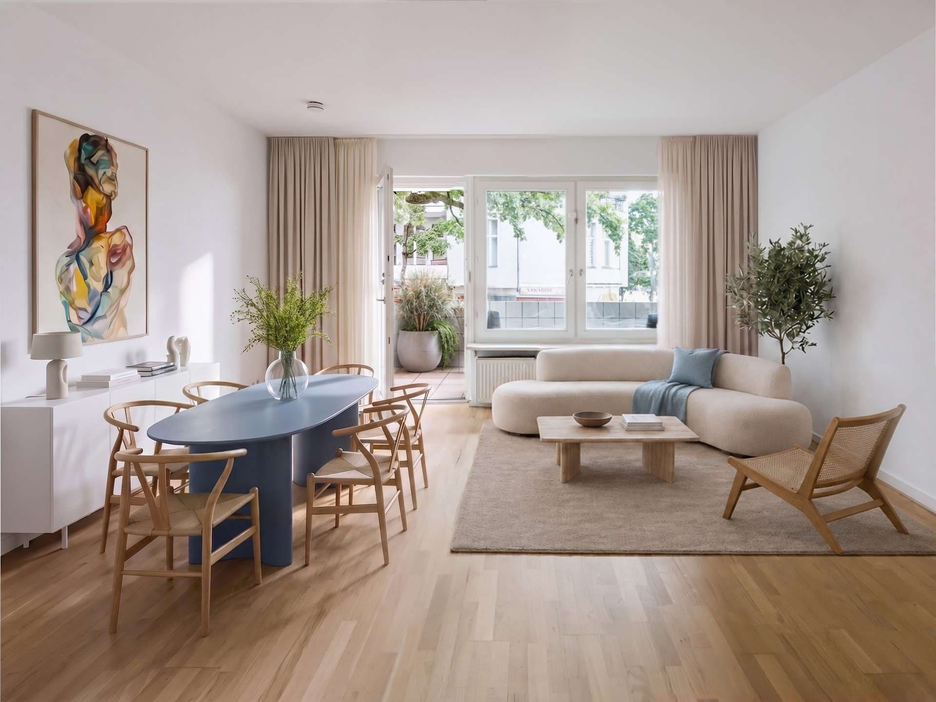 2-Zimmer City-Wohnung mit Balkon und Tiefgaragenstellplatz nahe Savignyplatz