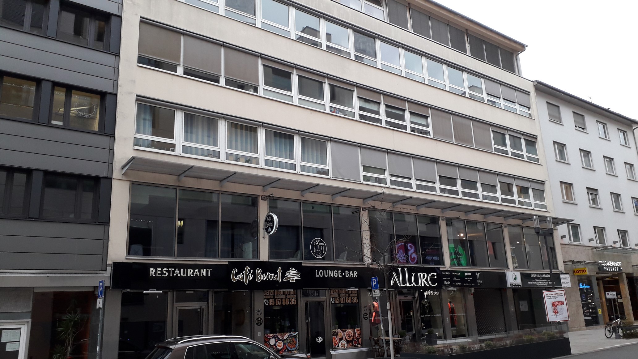 Ärzte-, Büro- und Geschäftshaus an der Fußgängerzone in bester City-Lage von Mannheim