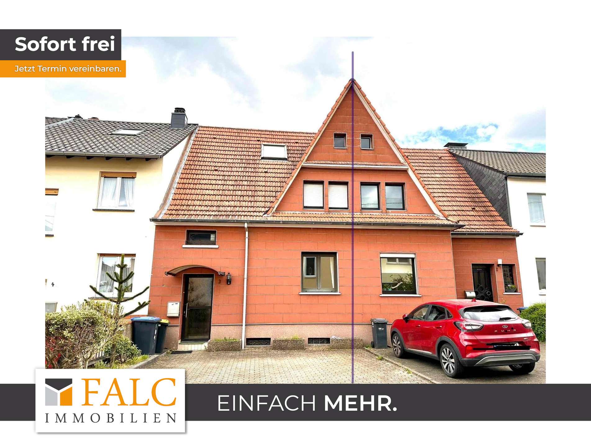 Top-Preis: Doppelhaushälfte mit kleinem Garten in ruhiger Lage! – Völklingen – Bild 1 von 21