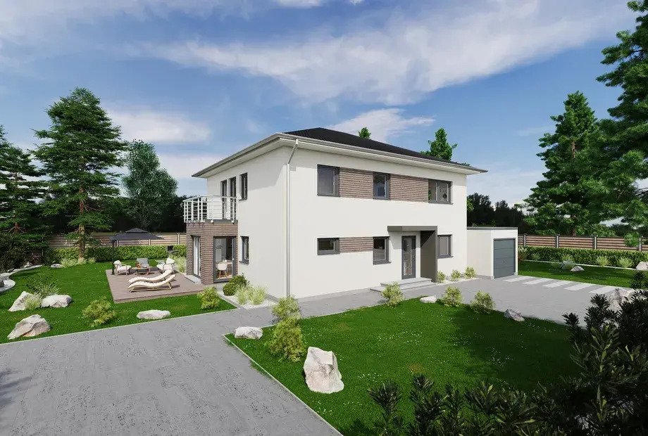 *NEUBAU - Zweifamilienhaus im Stadtvilla-Stil mit flexiblem Wohnkonzept- entsteht in guter Lage von Hagen* – Hagen – Bild 1 von 11