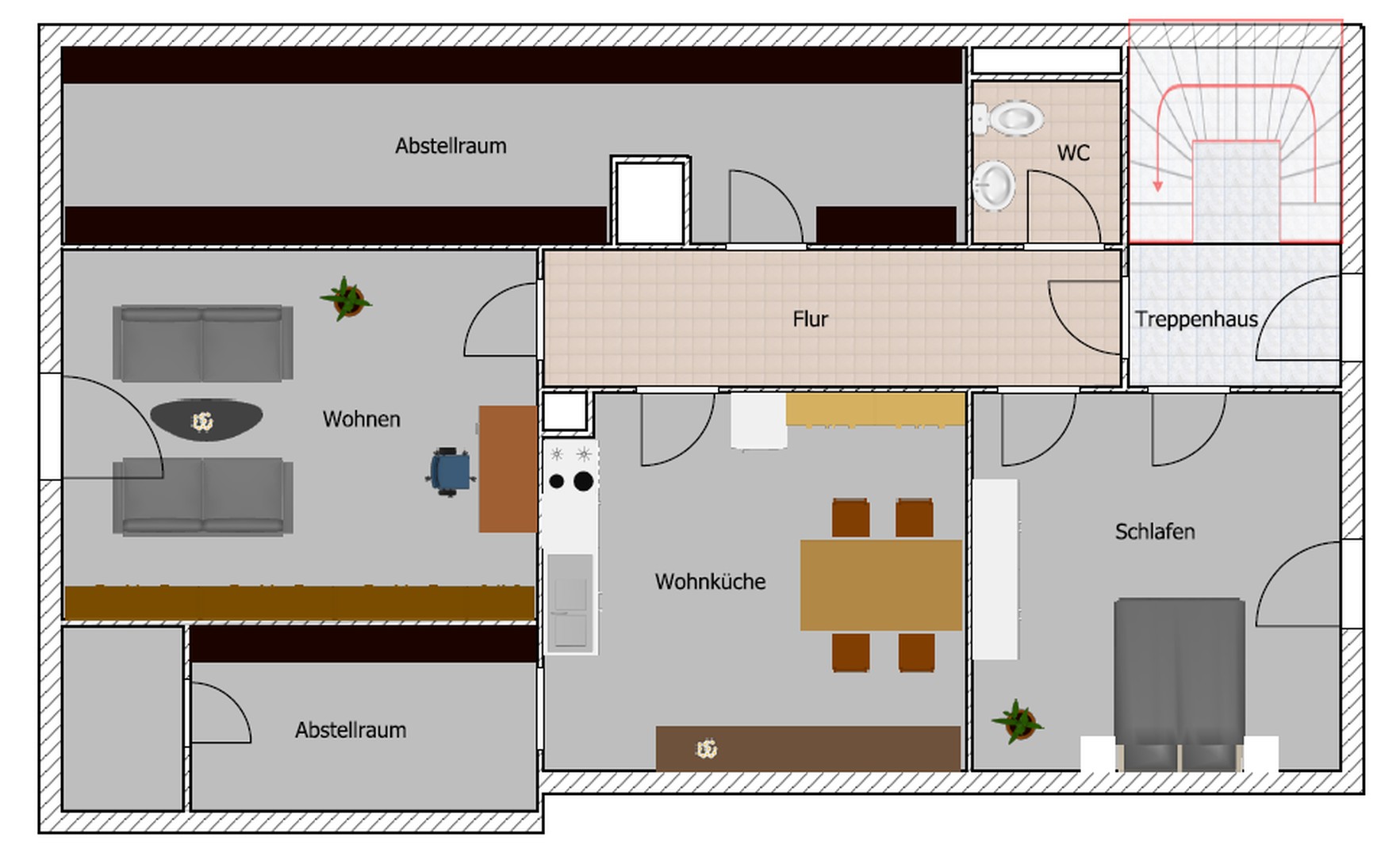 Großzügiges Zweifamilienhaus in begehrter Lage von Schrobenhausen-Mühlried zu verkaufen – Schrobenhausen – Vorschaubild 8