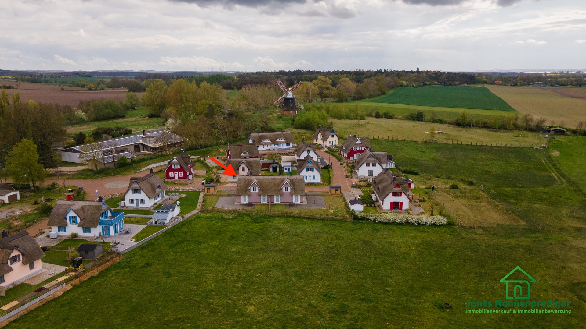 Moderne Doppelhaushälfte mit Reetdach und Sauna an der Ostsee (Ferienhaus) - Käuferprovisionsfrei – Boiensdorf – Vorschaubild 6