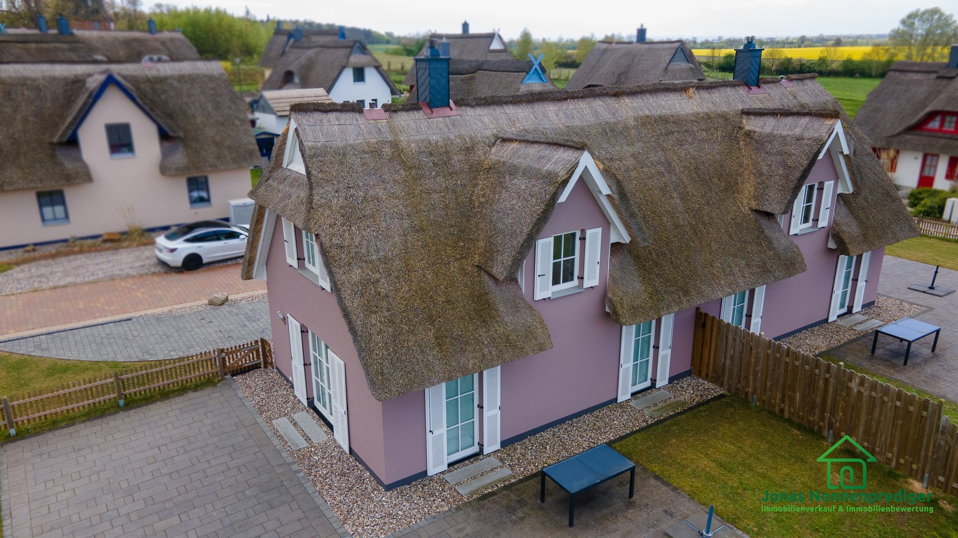 Moderne Doppelhaushälfte mit Reetdach und Sauna an der Ostsee (Ferienhaus) - Käuferprovisionsfrei – Boiensdorf – Vorschaubild 8