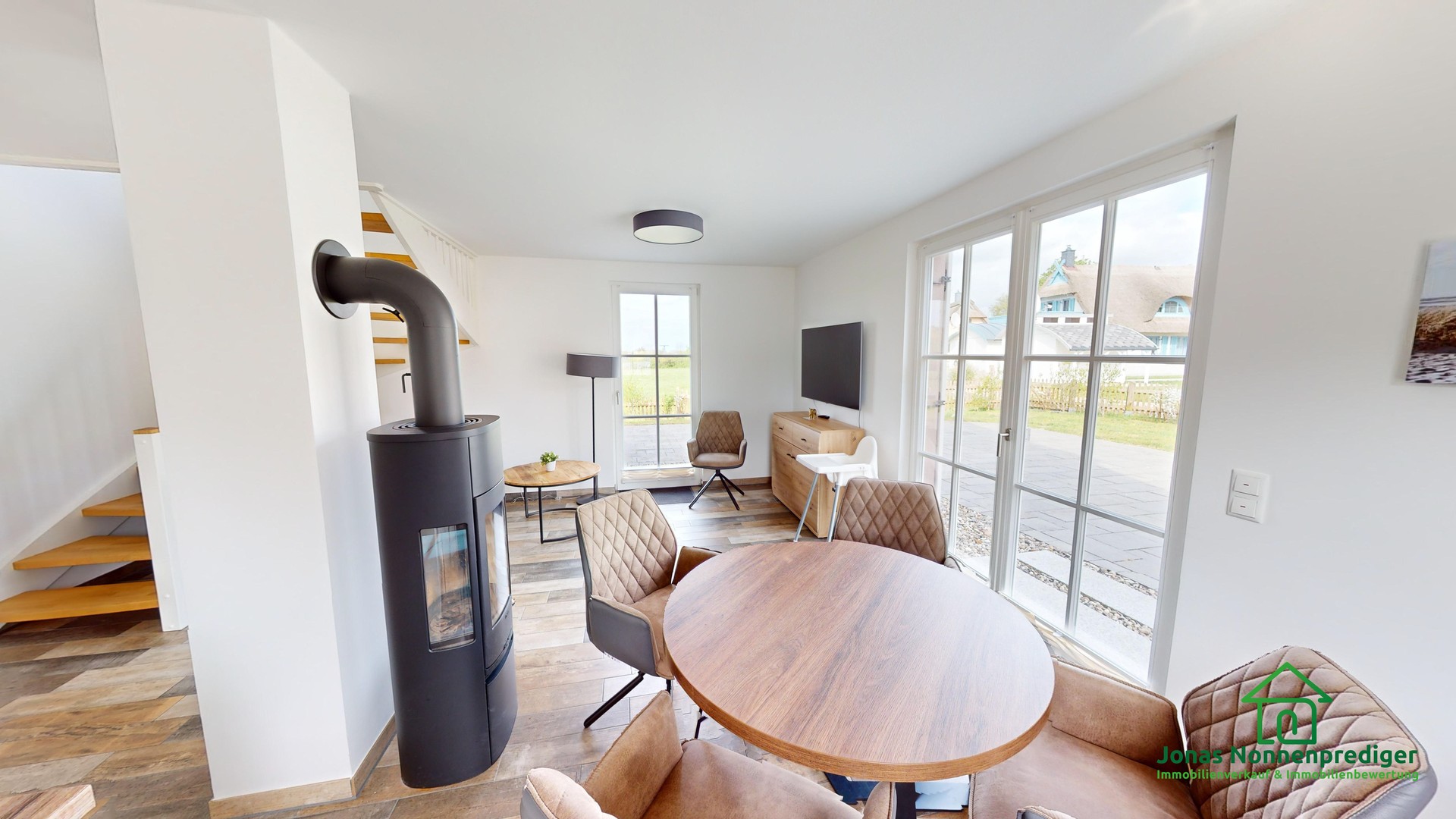 Moderne Doppelhaushälfte mit Reetdach und Sauna an der Ostsee (Ferienhaus) - Käuferprovisionsfrei – Boiensdorf – Vorschaubild 18