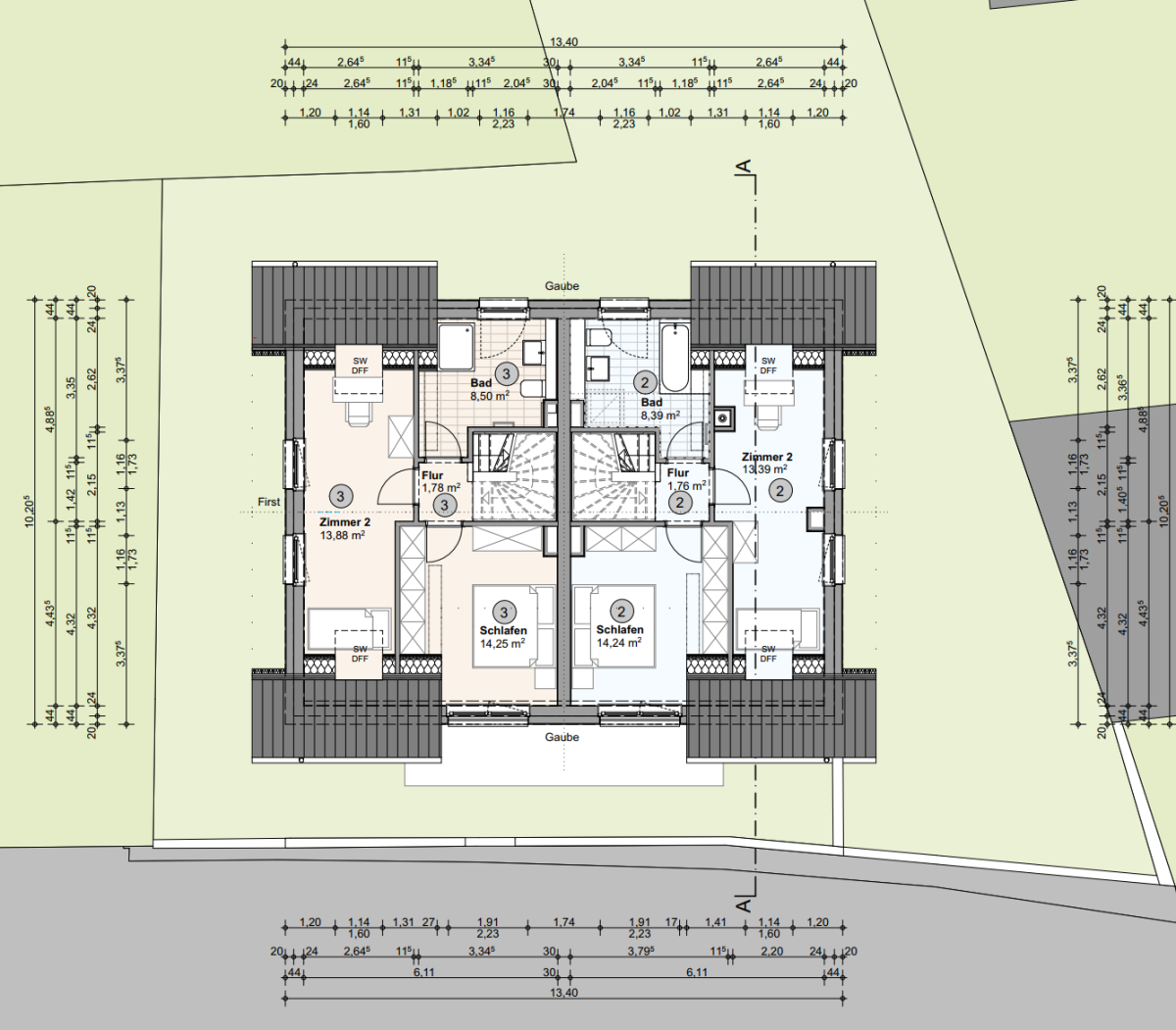 Neues vermietetes 3-Familienhaus als KFW 55 Energiesparhaus in ruhiger Lage Trier-Kernscheid – Trier – Vorschaubild 19