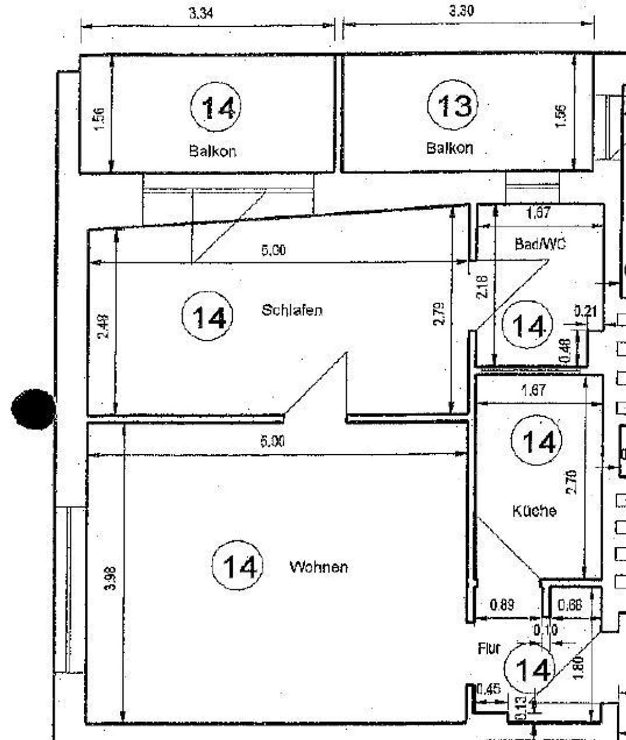 Risiko streuen: passives Einkommen aus 5 ETW im Zentrum von Erfurt, provisionsfrei – Erfurt – Vorschaubild 2