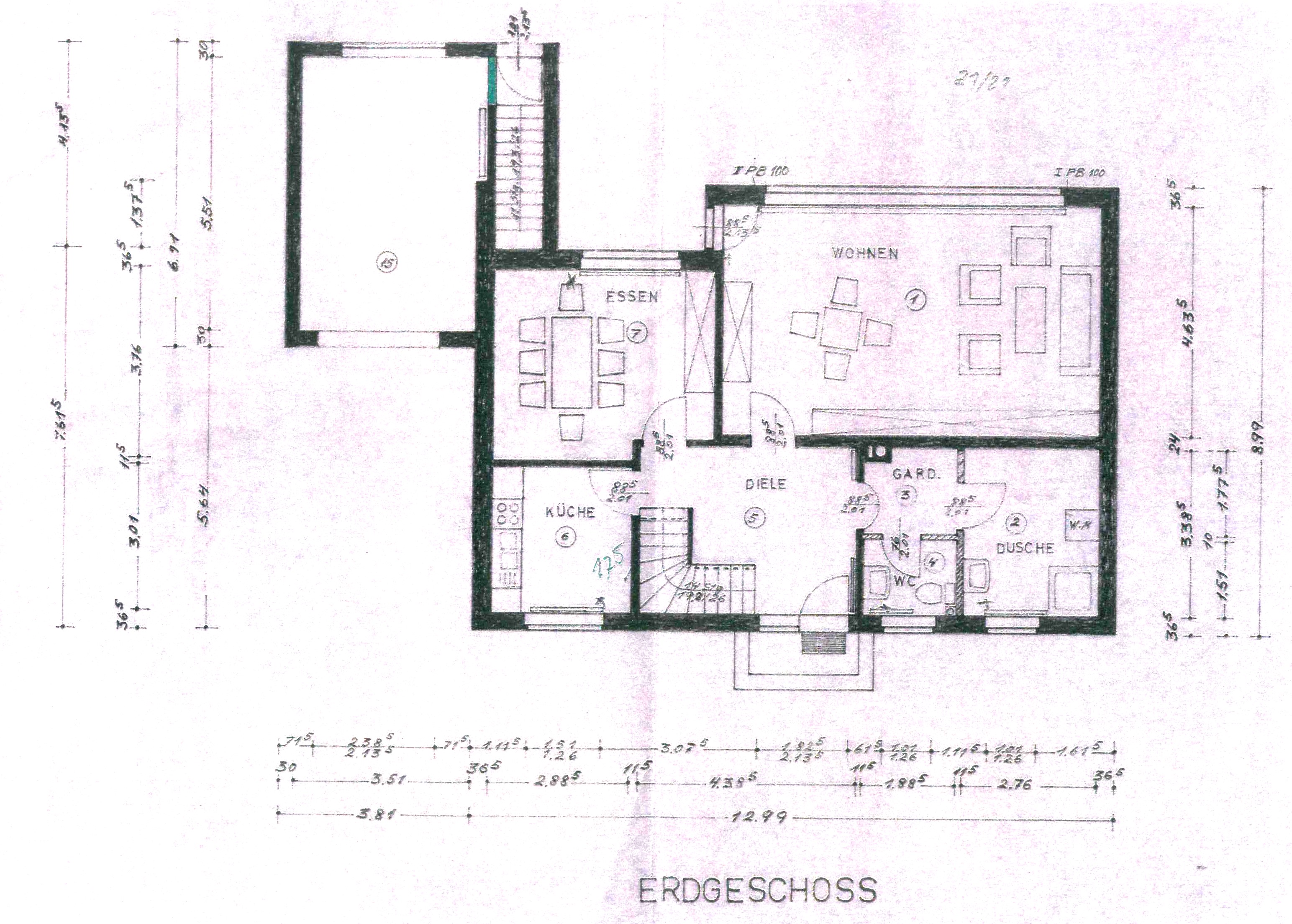 Großes schönes Haus mit viel Platz in Nordseenähe – Schwesing – Vorschaubild 25