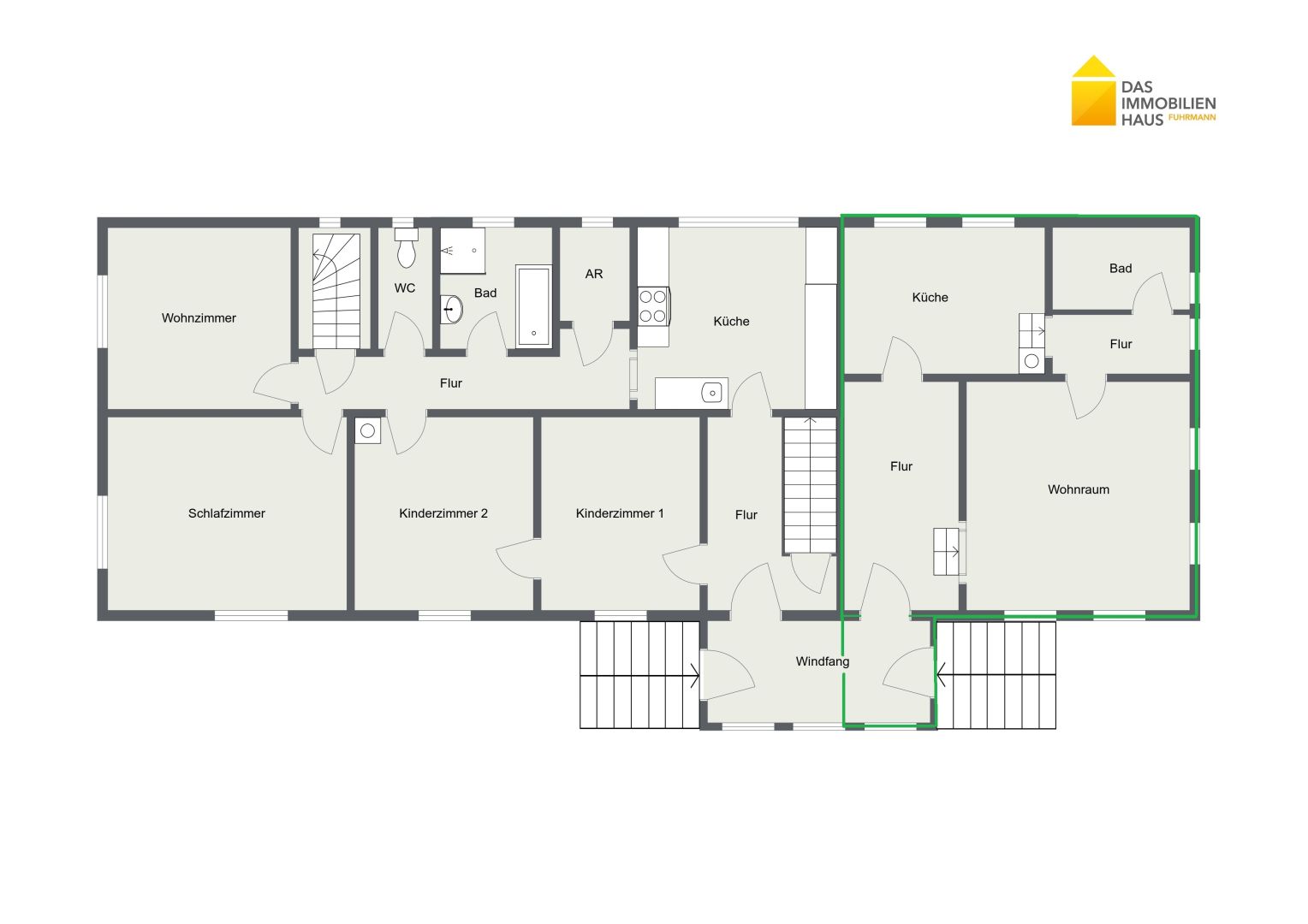 Einfamilienhaus mit Einliegerwohnung – Kühndorf bei Suhl – Vorschaubild 3