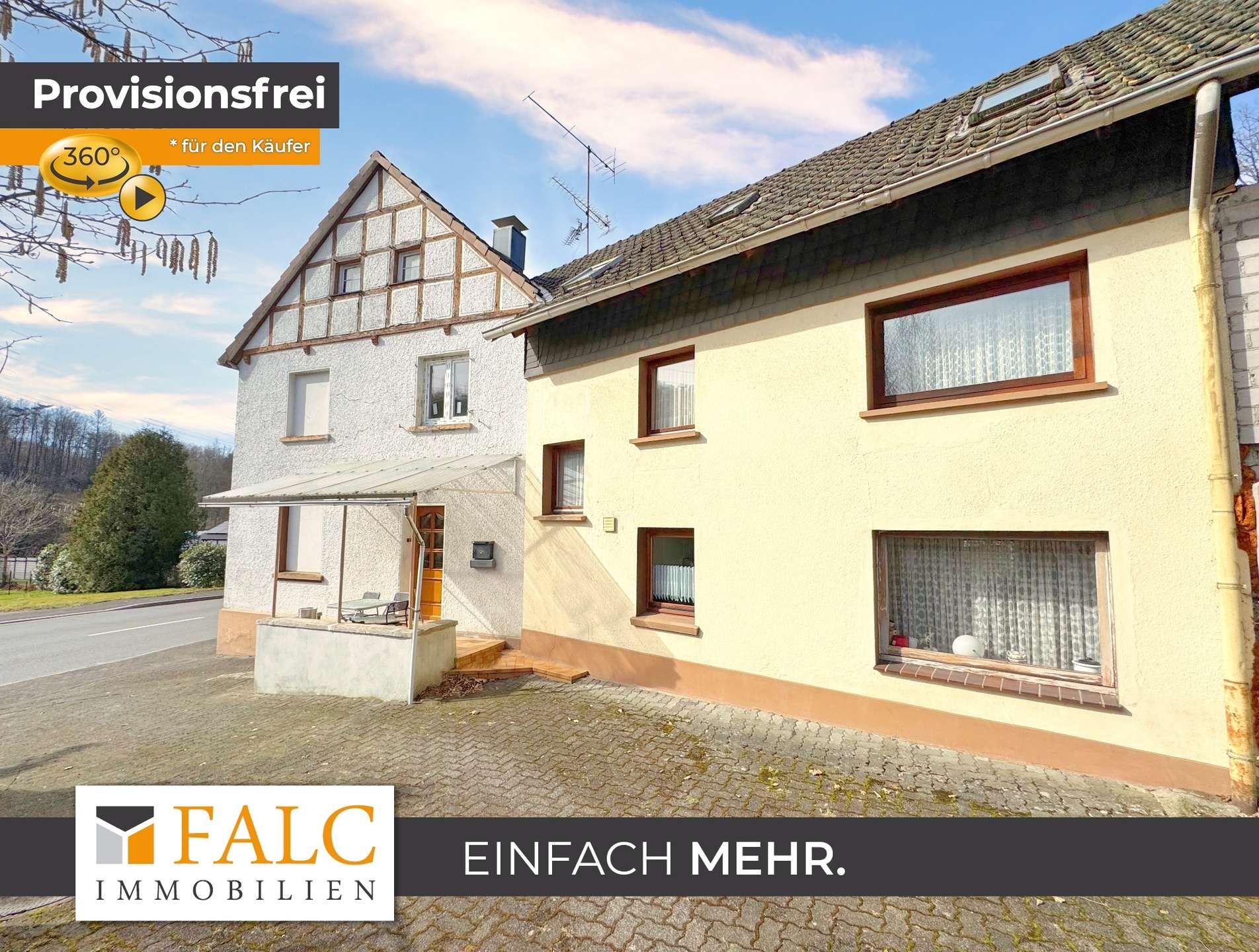 Vielseitiges 3-Fam. Haus (11 Zi, 255 m²) mit zus. Bauoption – perfekt als Generationen- oder Mehrparteienhaus – Wiehl – Bild 1 von 15