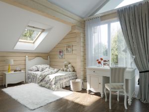 hochwertiges Holzhaus (Cambridge) mit Vollholzwänden, Wandstärke 200 oder 250 mm mit großer Terrasse – Prüm – Vorschaubild 5
