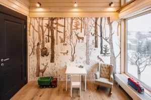 hochwertiges Holzhaus (Cambridge) mit Vollholzwänden, Wandstärke 200 oder 250 mm mit großer Terrasse – Prüm – Vorschaubild 12