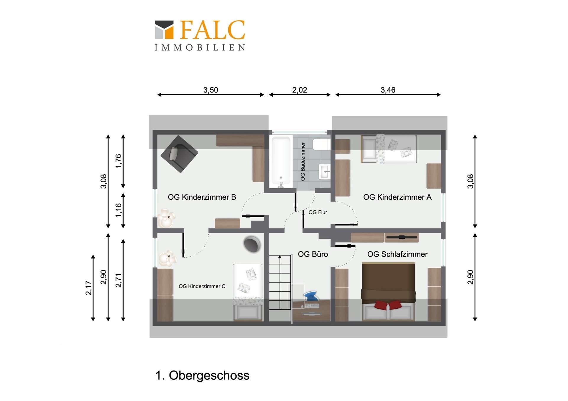 Familienfreundliches Einfamilienhaus mit Garten und Terrasse in ruhiger Lage – Oberhausen – Vorschaubild 29