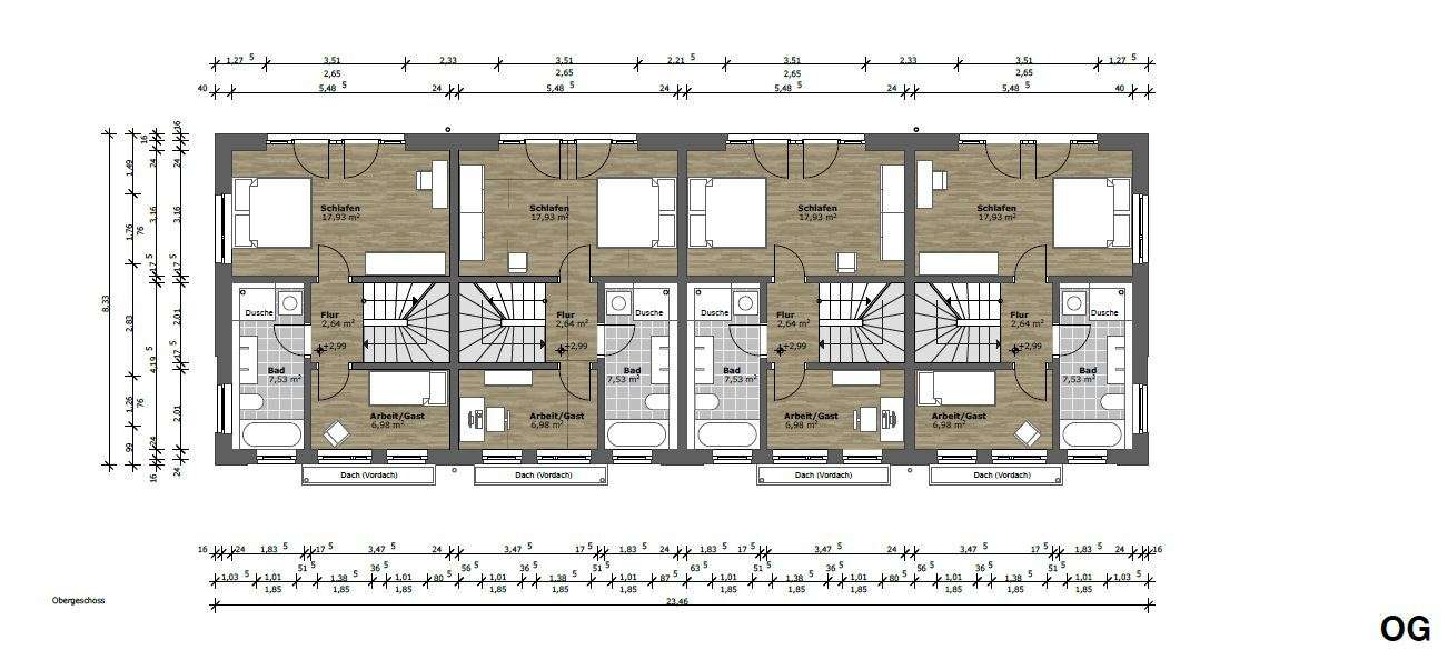 *Neubau - 8 Reihenhäuser in idyllischer Lage nahe dem Zwenkauer See* – Zwenkau – Vorschaubild 24