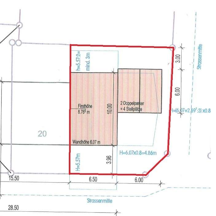 Ihr Platz zum Bauen – Grundstück für Reiheneckhaus in gewachsener Nachbarschaft