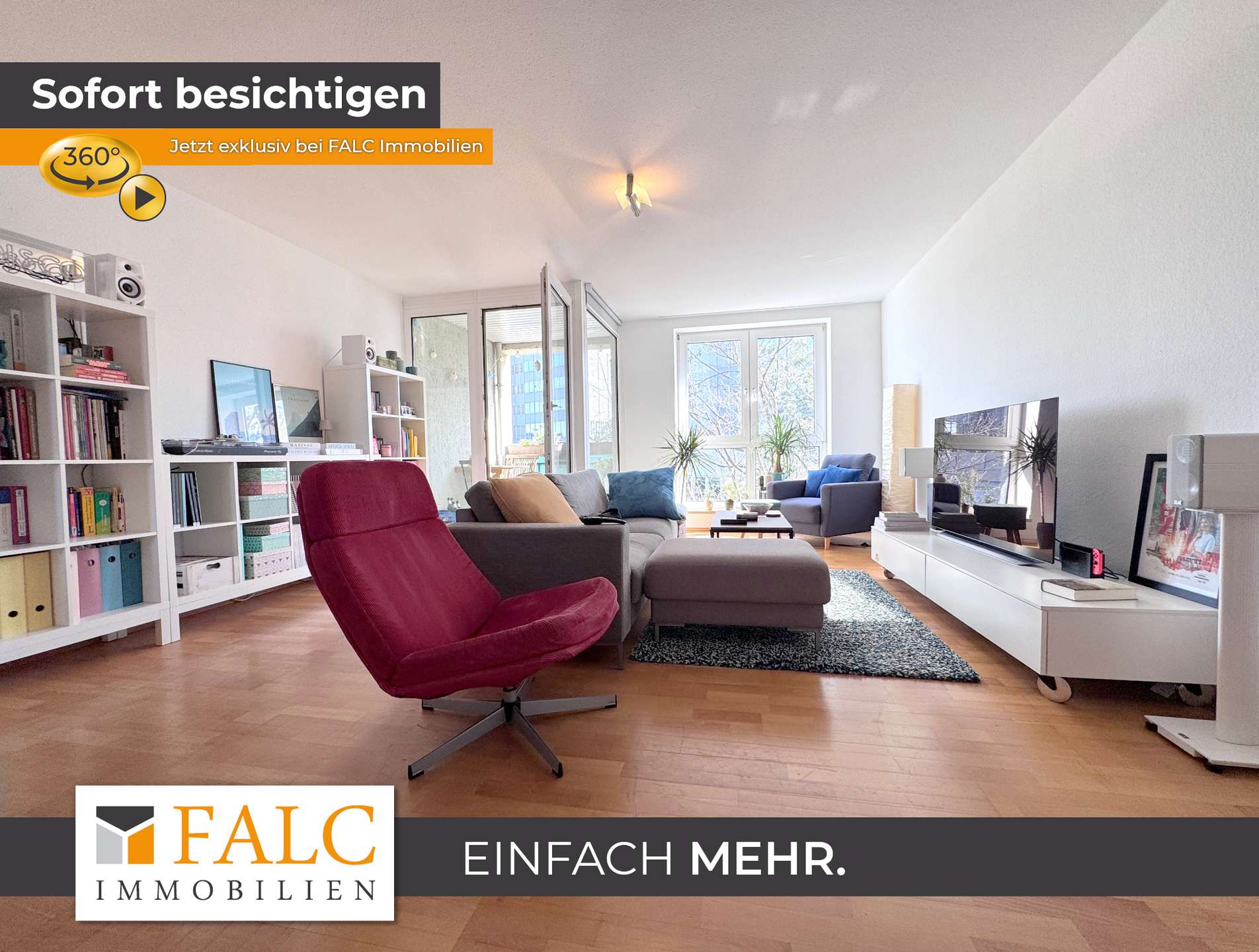 Top-Lage in Bonn-Altstadt: Moderne 3-Zimmer-Wohnung mit Stellplatz – Bonn – Bild 1 von 14