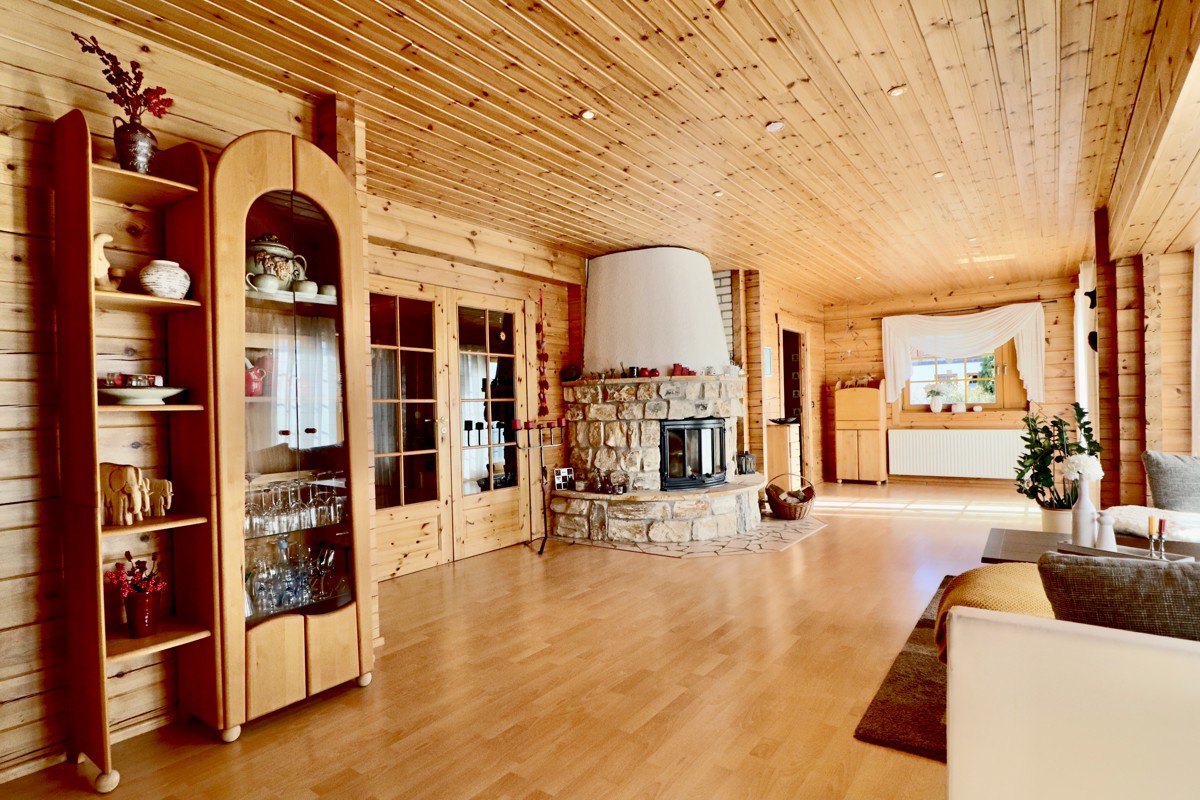 Umgeben von der Natur! Exklusives Landhaus im Blockhausstil. – Jatznick – Vorschaubild 8