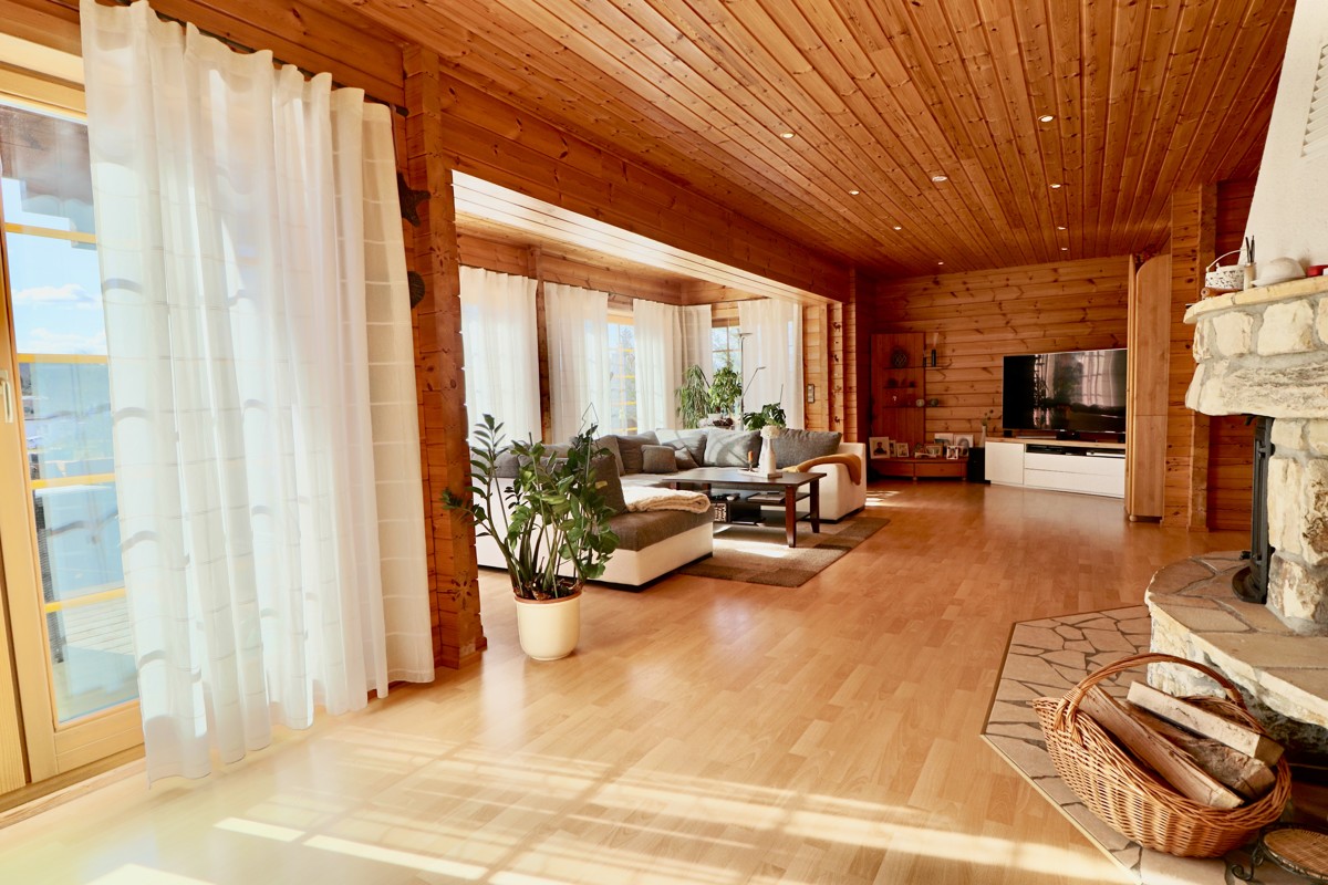 Umgeben von der Natur! Exklusives Landhaus im Blockhausstil. – Jatznick – Vorschaubild 10