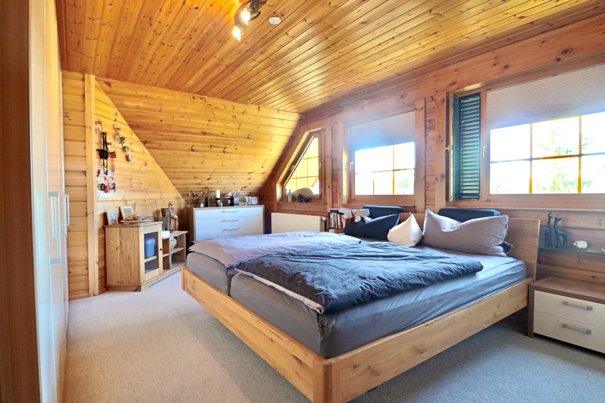 Umgeben von der Natur! Exklusives Landhaus im Blockhausstil. – Jatznick – Vorschaubild 12
