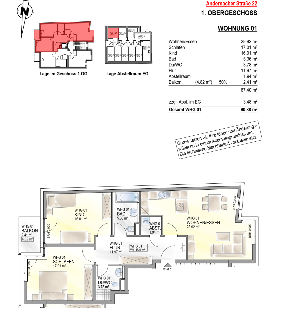 Altengerechte Wohnung im Energiesparhaus Stadtmitte - Hohe Steuervorteile sichern ! – Koblenz – Vorschaubild 2
