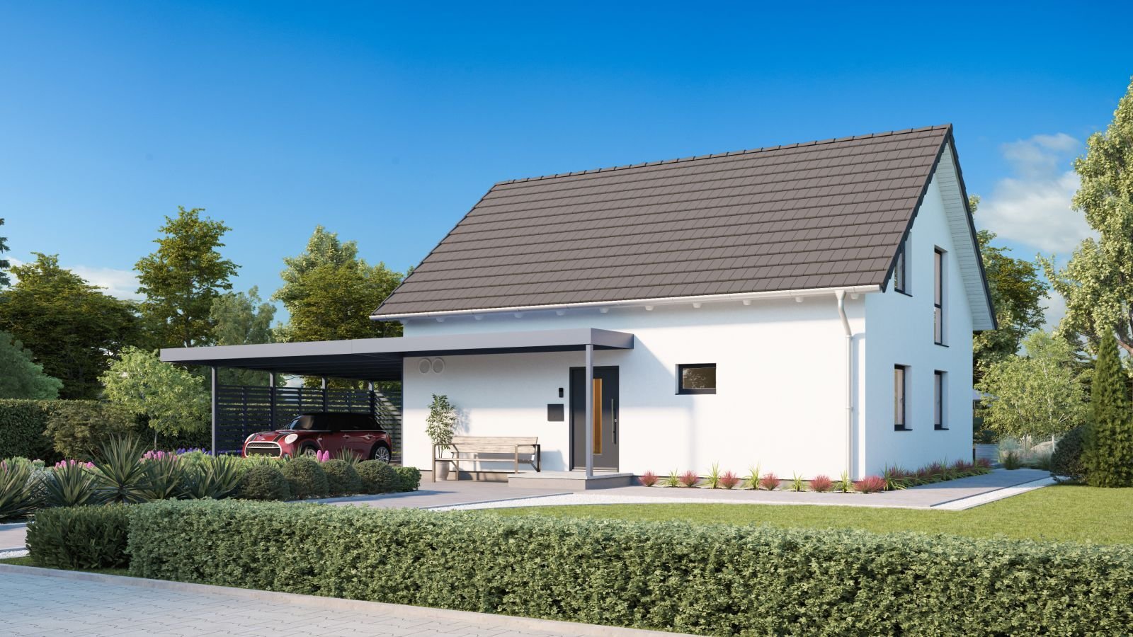 Immobilie in Mellrichstadt - Platzwunder "Effizient, modern, bezahlbar - Ihr Einstieg ins Eigenheim" - Bild 1