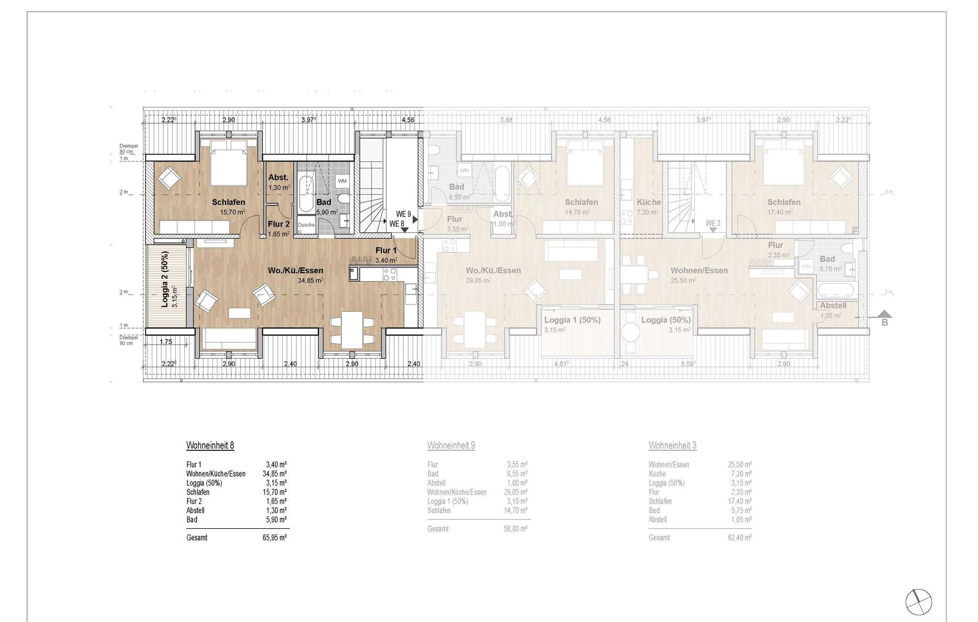 **Komfortable 2-Raum-Wohnung in Holzhausen: 66,10 m² mit hochwertiger Ausstattung!**