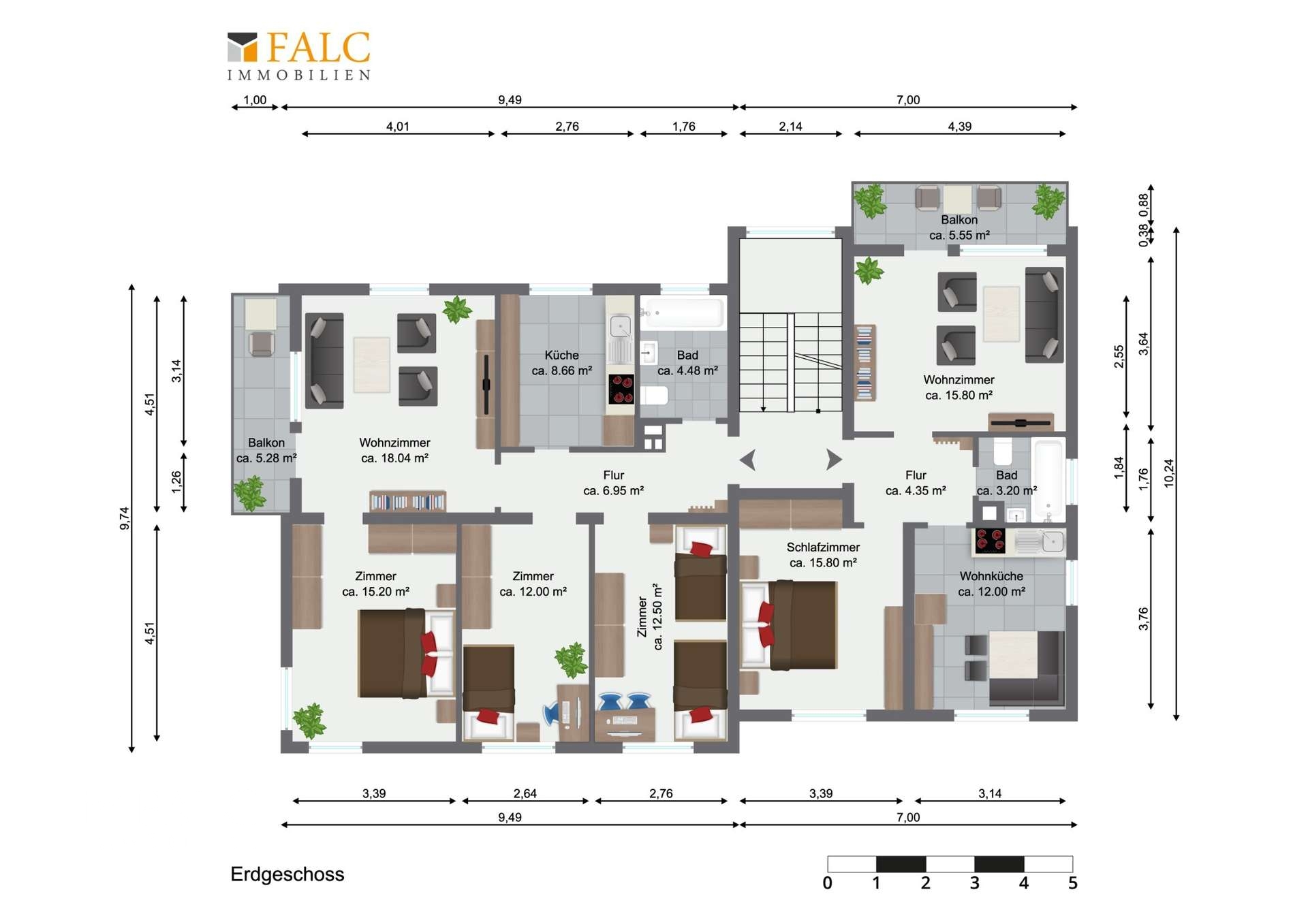 Top Investment: 7-Familienhaus in ruhiger Lage von Boxberg - FALC Immobilien Heilbronn – Boxberg – Vorschaubild 23