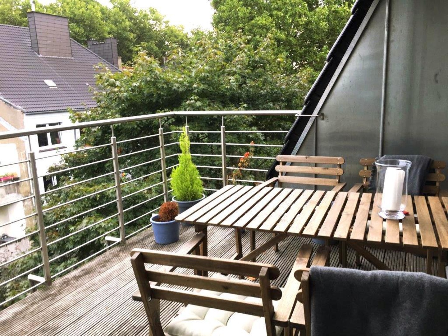 Maisonettewohnung mit 2 Dachterrassen und 2 Bädern