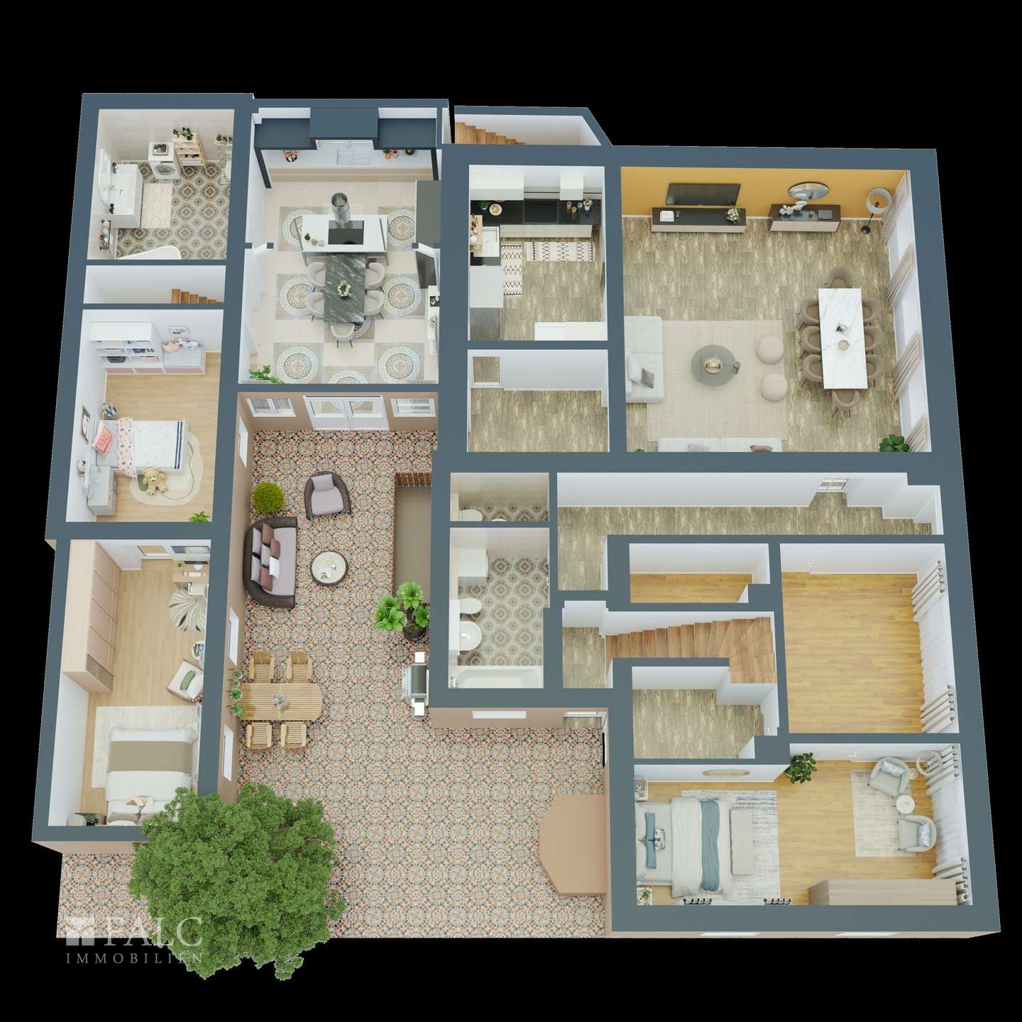 4 FamHaus, alle Wohnungen mit eigenem Eingang – Augsburg – Vorschaubild 9