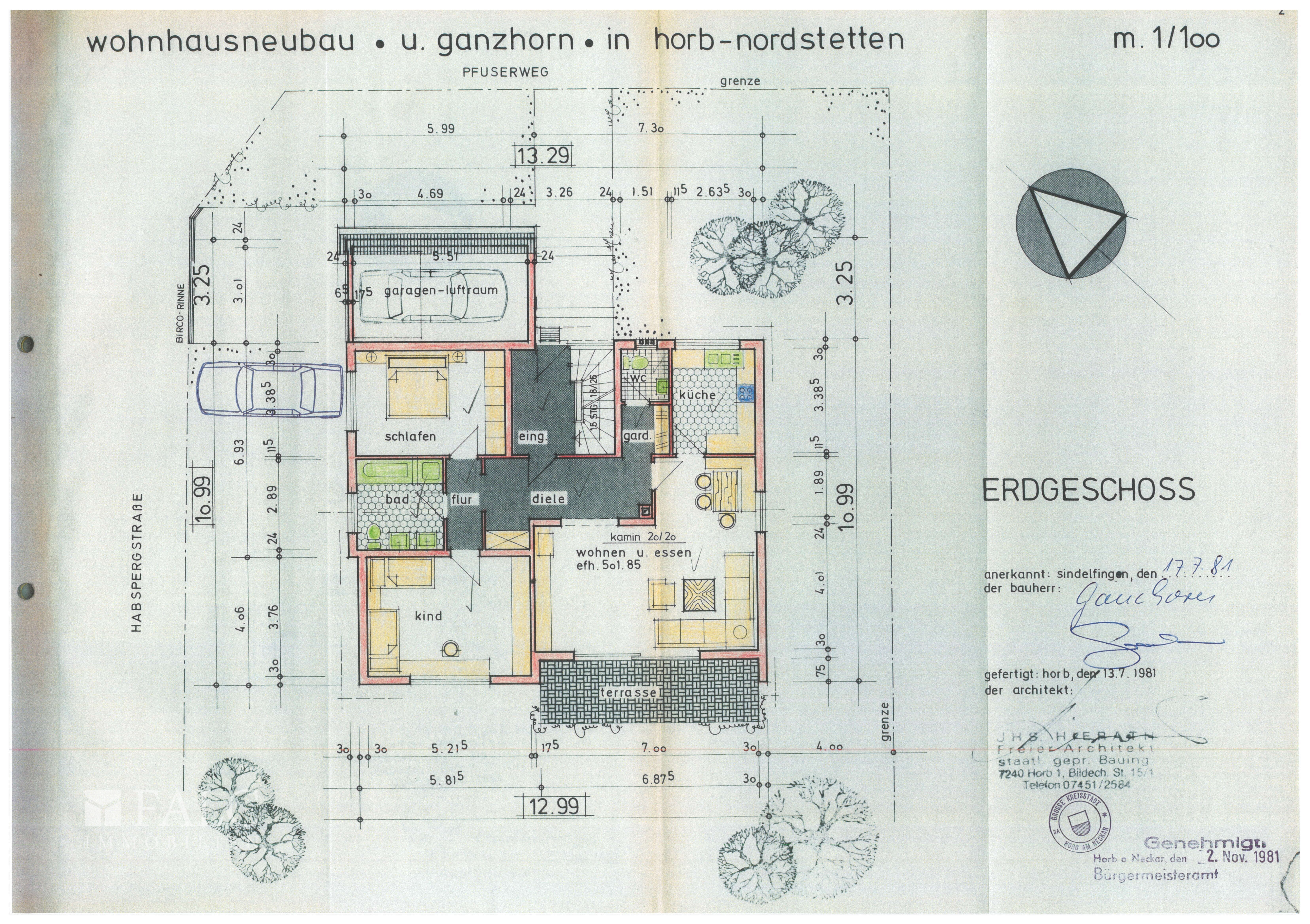 Großes und ruhig gelegenes 2 Familien Architektenhaus + Schöner großer Garten – Horb am Neckar – Vorschaubild 18