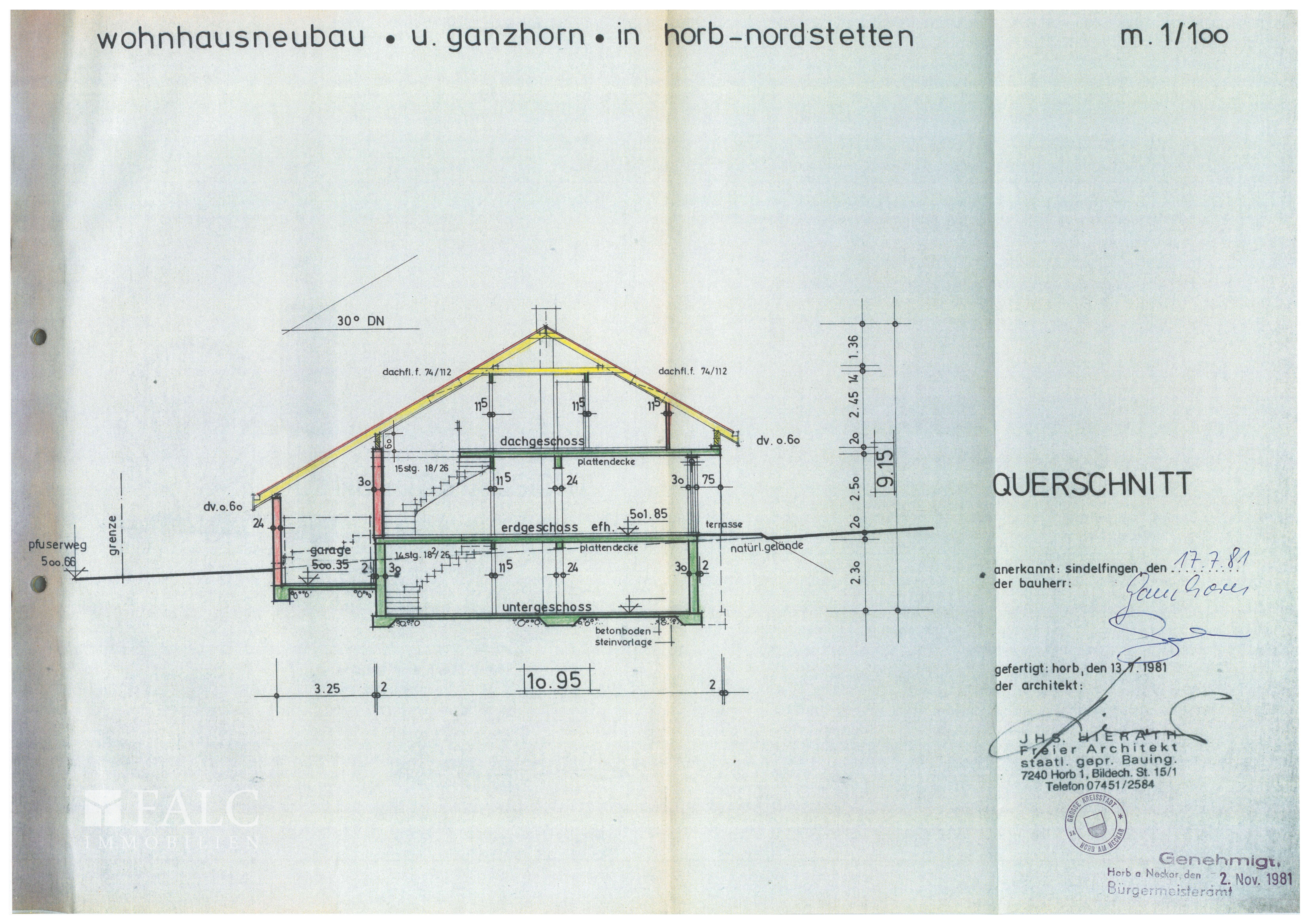 Großes und ruhig gelegenes 2 Familien Architektenhaus + Schöner großer Garten – Horb am Neckar – Vorschaubild 21