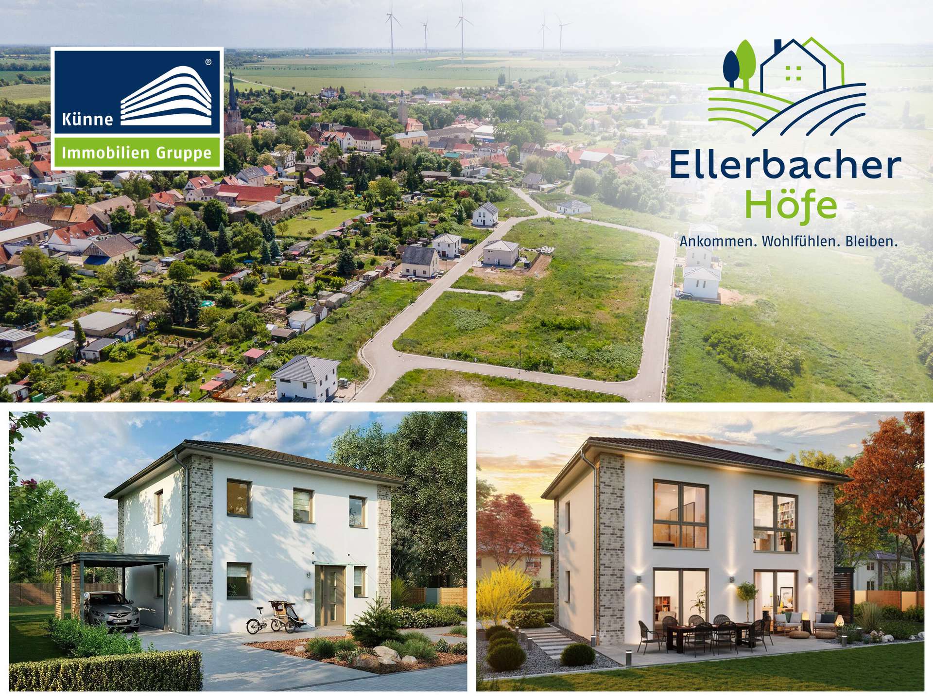 Ellerbacher Höfe: ANKOMMEN.WOHLFÜHLEN.BLEIBEN. – Lützen – Bild 1 von 13