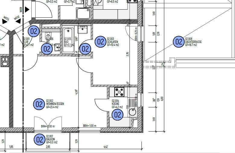 Eigentumswohnung provisionsfrei vom Eigentümer inklusive Tiefgaragenstellplatz