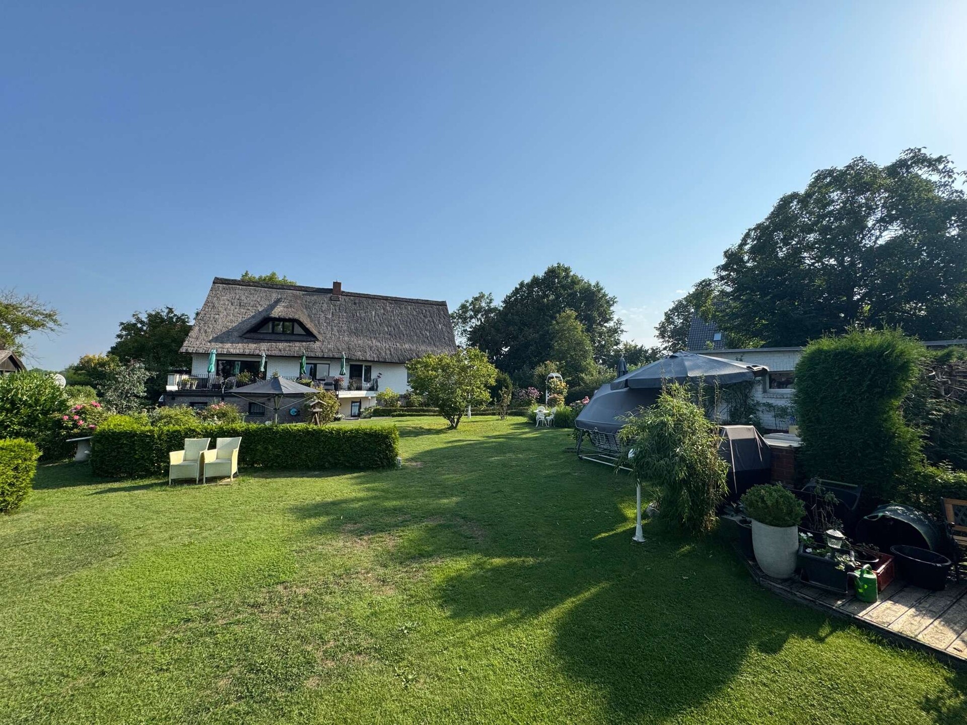 Traumhaftes Wohnhausgrundstück mit Reetdach großzügig und in fantastischer, ruhiger Naturlage!!! – Hornstorf – Vorschaubild 7