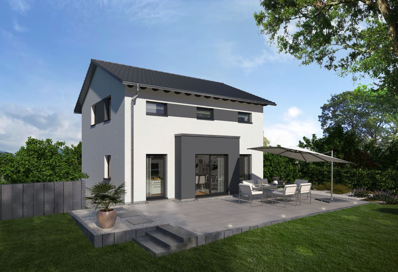 Frühlingserwachen im Streif Neubau + KFW40 + ganz nah