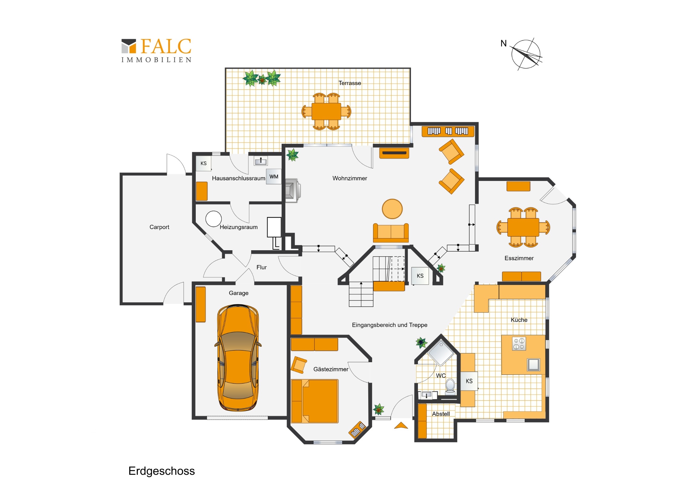 Exklusivität trifft Eleganz - Architektenhaus mit riesigem Garten – Dolgesheim – Vorschaubild 9