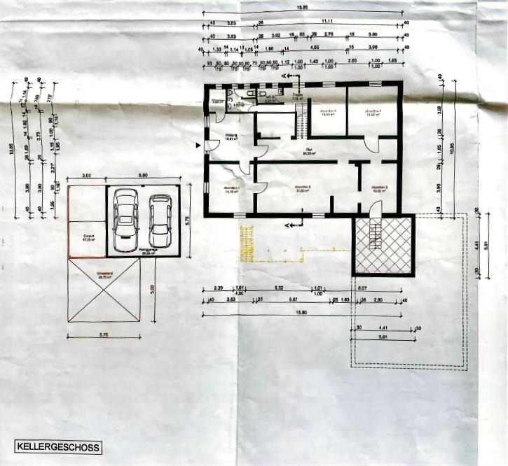 Wohnhaus mit Einliegerwohnung und viel Nutzfläche auf 3.300 m² / Gemeinde Jade – Jade – Vorschaubild 28