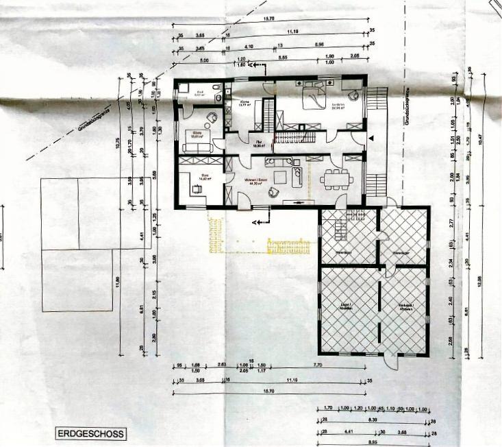 Wohnhaus mit Einliegerwohnung und viel Nutzfläche auf 3.300 m² / Gemeinde Jade – Jade – Vorschaubild 29