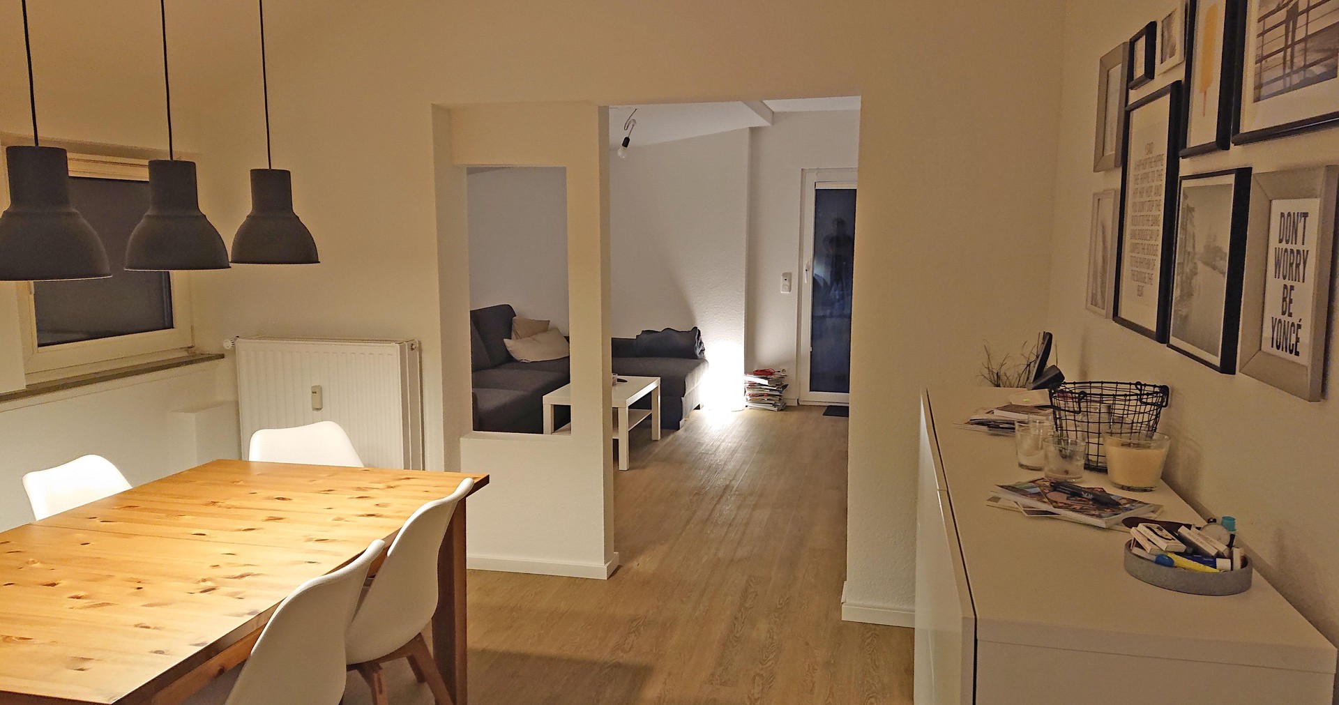 schöne helle 2,5-Zimmer Whg., Küche, Diele, Bad opt. TG-Stellplatz