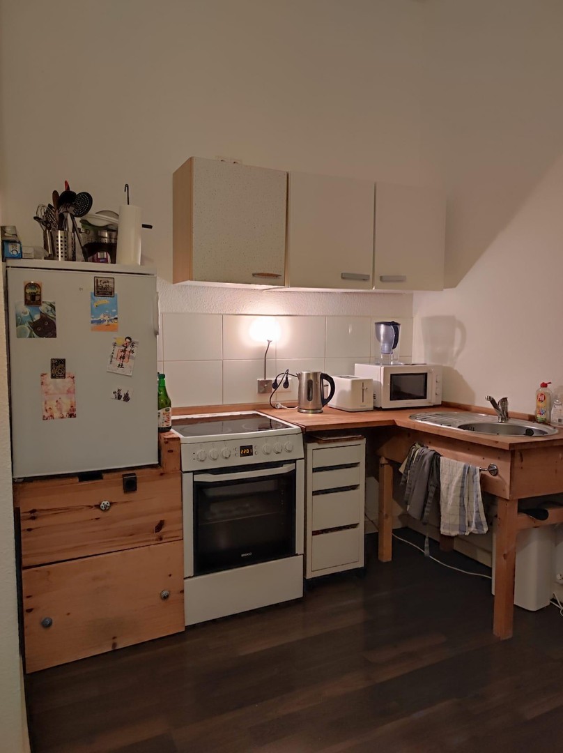 Schöne 2-Zi.-Altbauwohnung mit separater Kochnische und modernem Bad