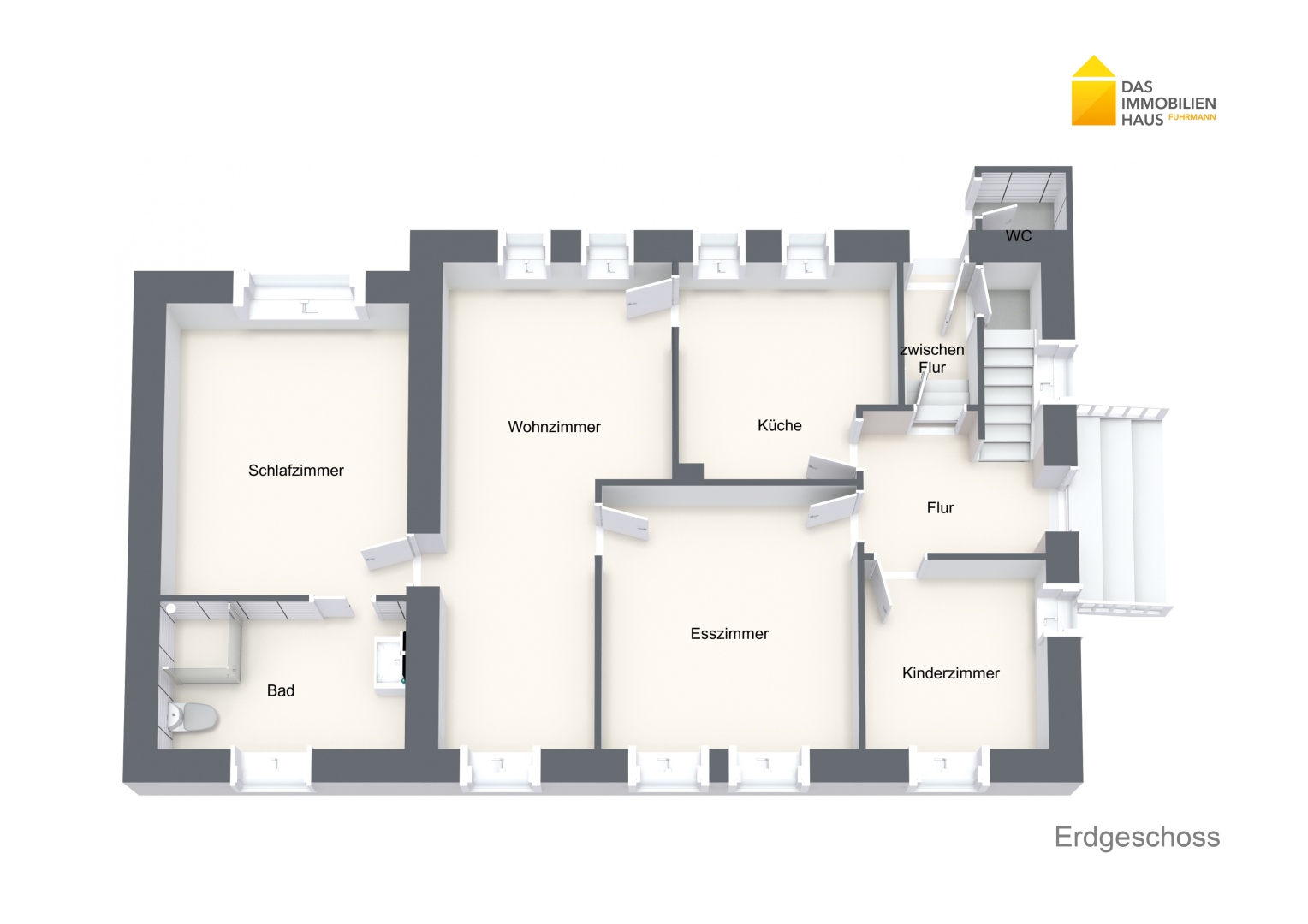 Immobilie in Zella-Mehlis - Freistehendes Einfamilienhaus mit viel Nebengelass - Bild 1