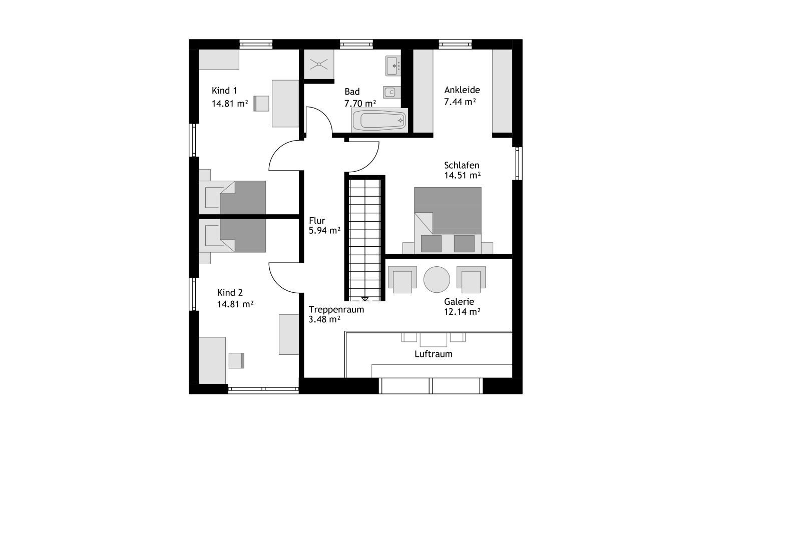 STREIF Haus - Schönste Villa in der Nachbarschaft (schlüsselfertig) – Zeltingen-Rachtig – Vorschaubild 18