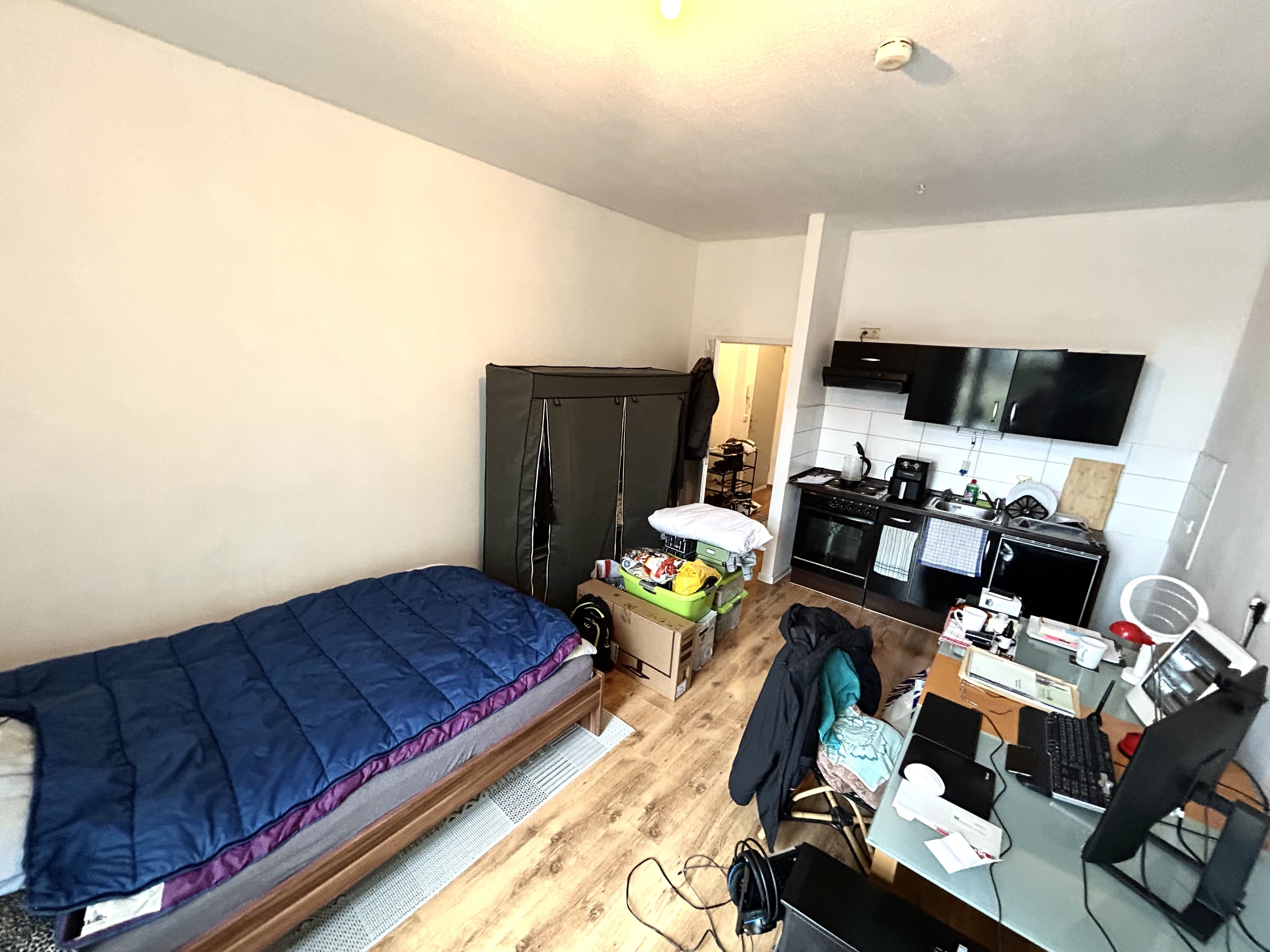 Gemütliches Wohnen mit Charme: 1-Raum-Wohnung in Magdeburg mit Terrasse! – Magdeburg – Vorschaubild 3