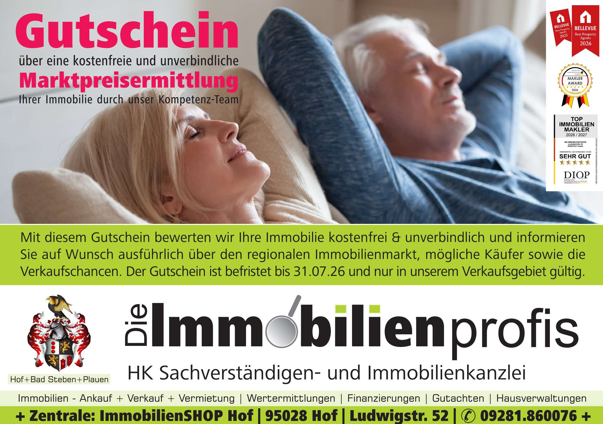 Immobilie in Bad Steben - Altersgerechte Eigentumswohnung mit Terrasse in Bad Steben - Bild 3