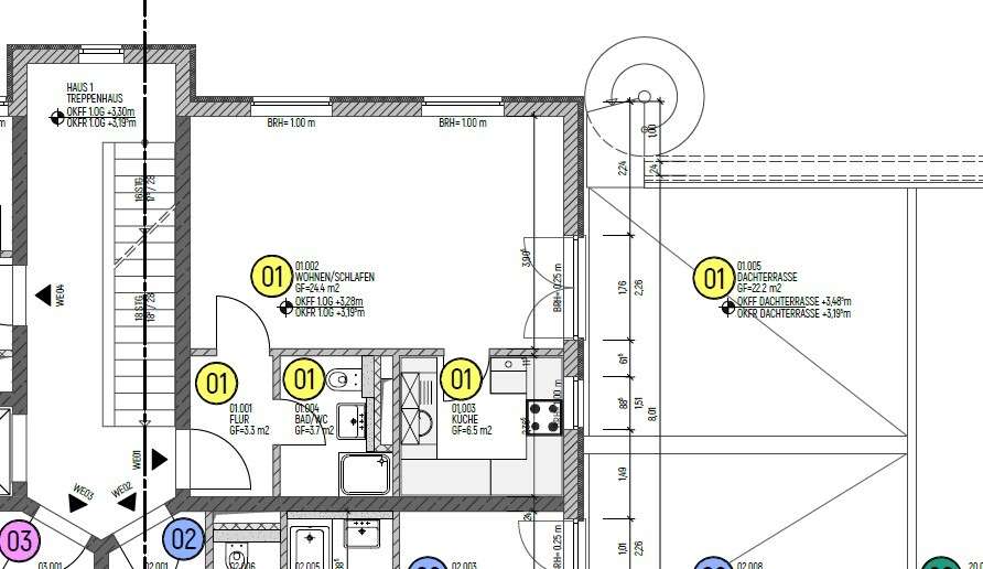 Top-Invest: Studio-Wohnung mit XXL-Dachterrasse und TG-Stellplatz