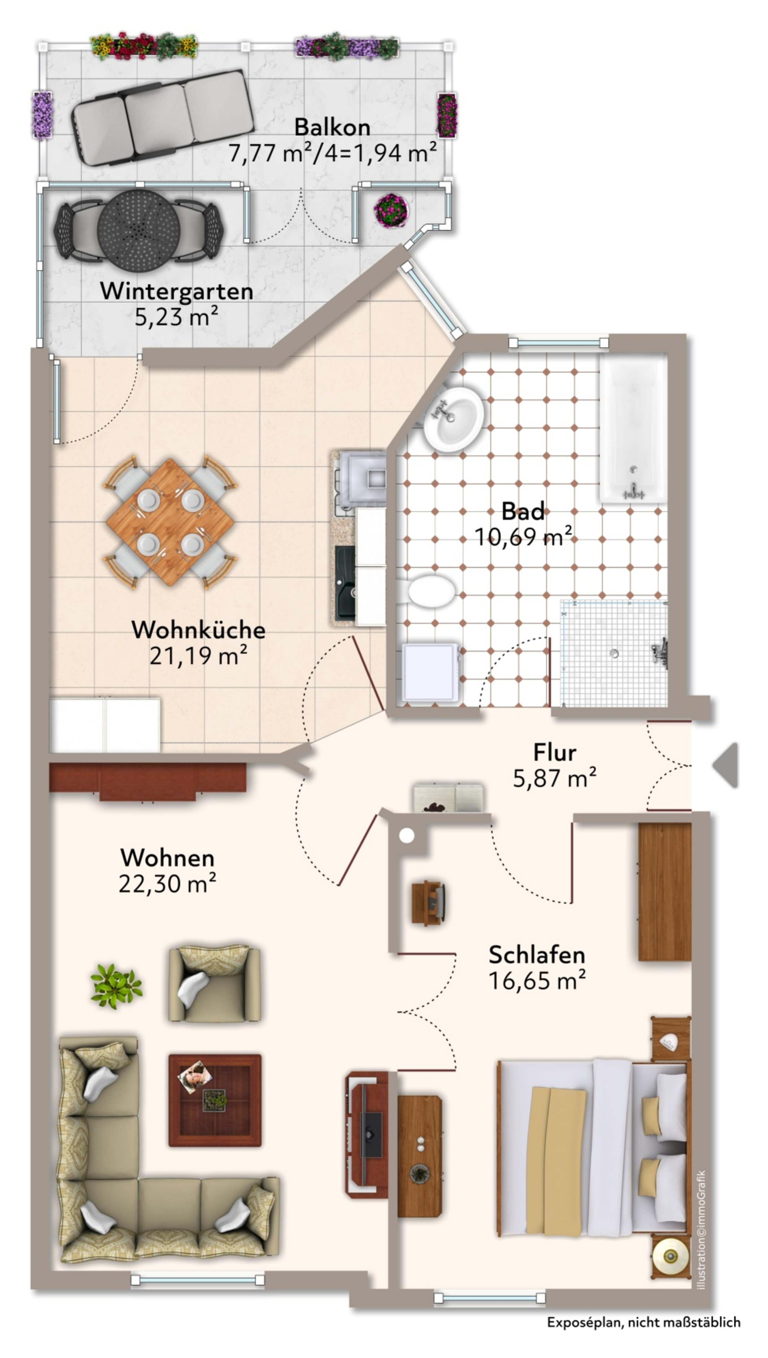 Historisches Wohnjuwel: Exquisite 2-Zimmer-Wohnung in der Hegelstraße – Magdeburg – Vorschaubild 12