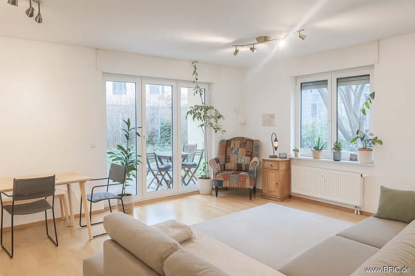 3-Zimmer-Garten-Wohnung mit Terrasse in moderner Wohnanlage – ruhig und gepflegt