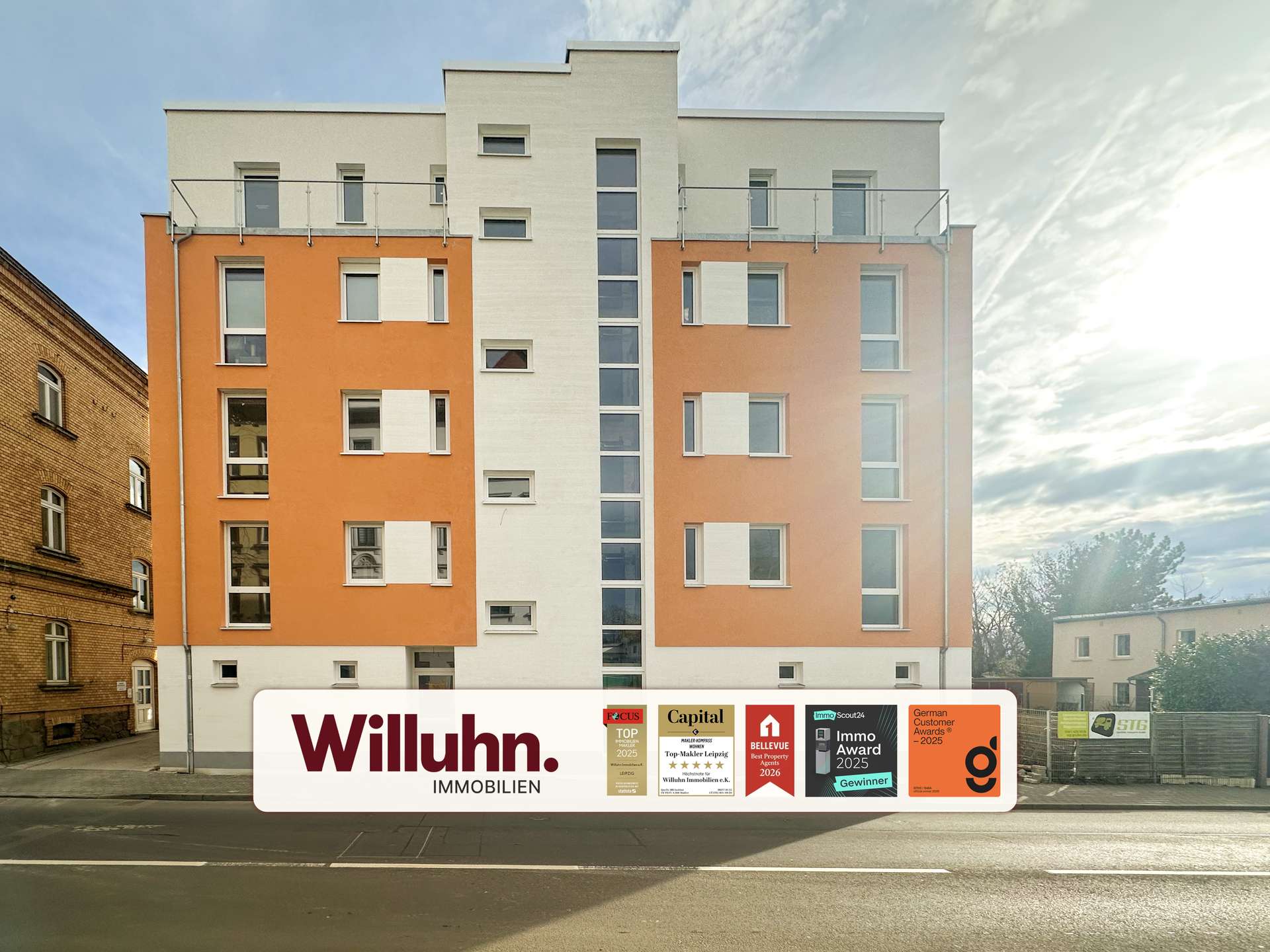 Bezugsfreie Wohnung mit Balkon, Aufzug und Keller – Energieeffizienzklasse A+.