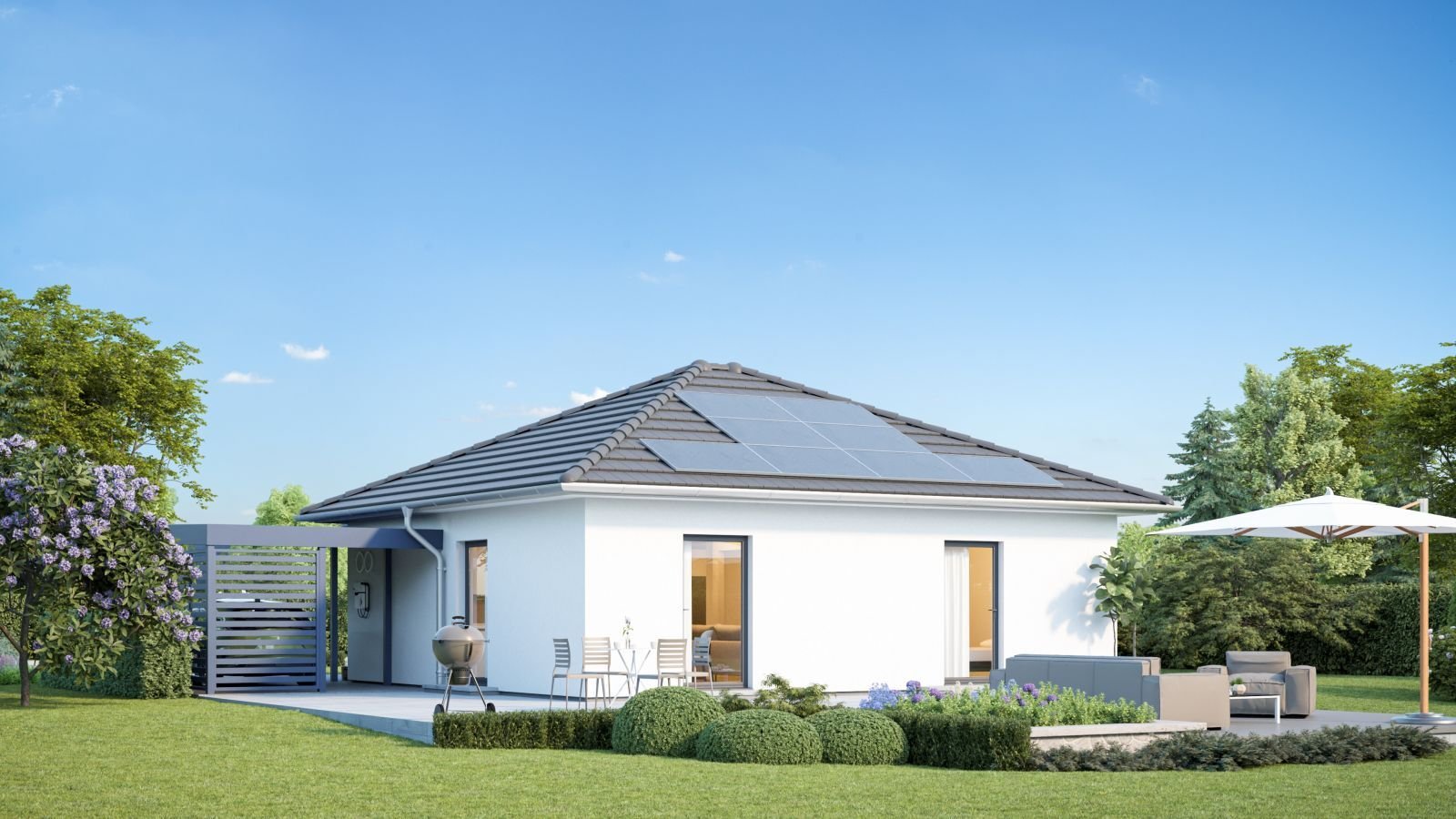 Immobilie in Bad Salzschlirf - Kleiner Bungalow barrierefrei als bezahlbarer Altersruhesitz - Bild 1