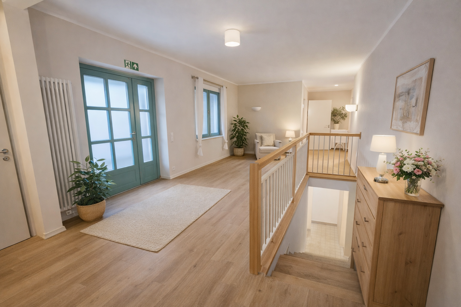 Zentral gelegen - Bauhausstyle Bungalow - mit herrlichem Garten – Friesack – Vorschaubild 2