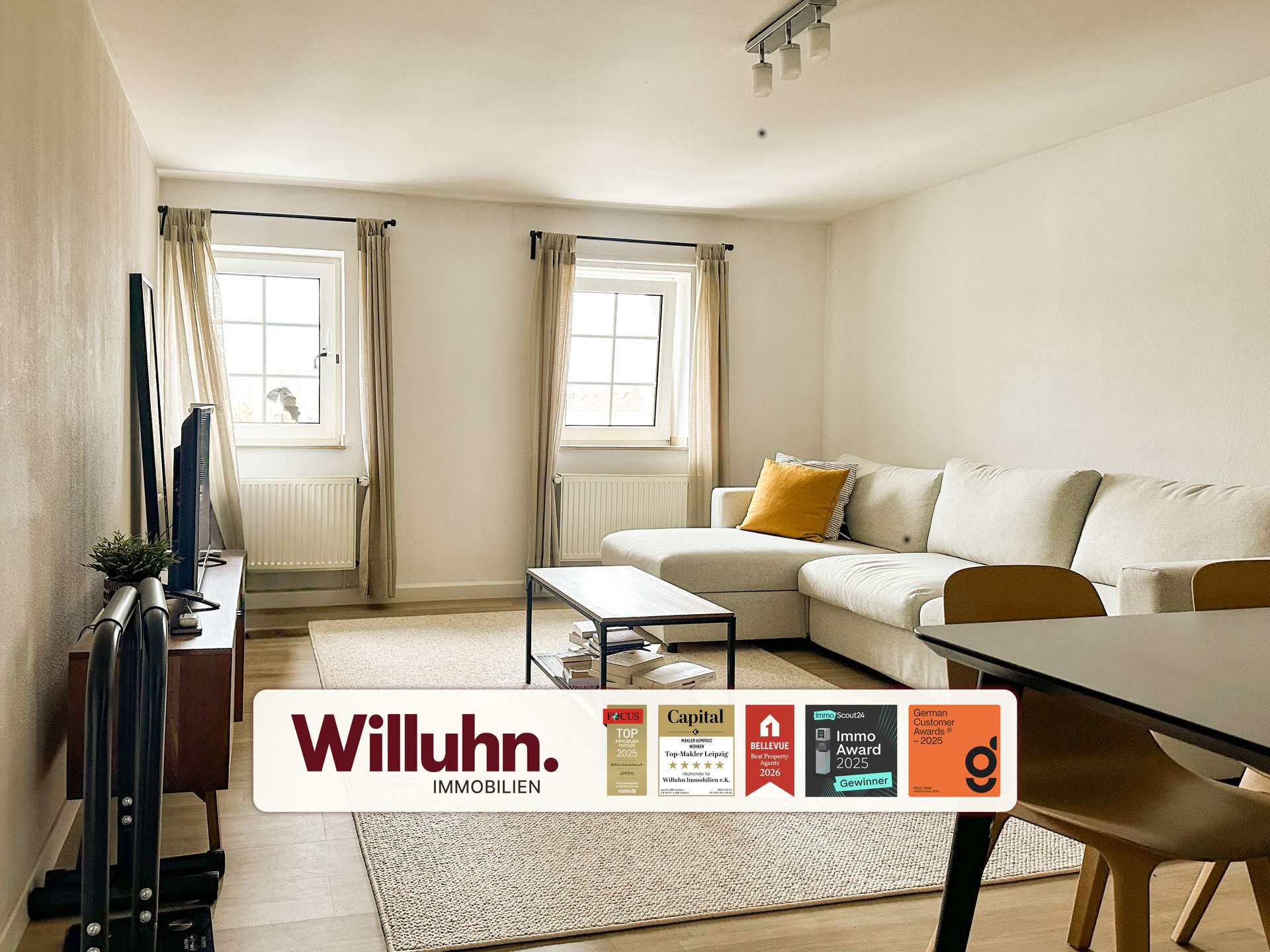 Demnächst bezugsfrei l 2016 renoviert l Moderne DG-Wohnung l EBK inkl. l Fernwärme